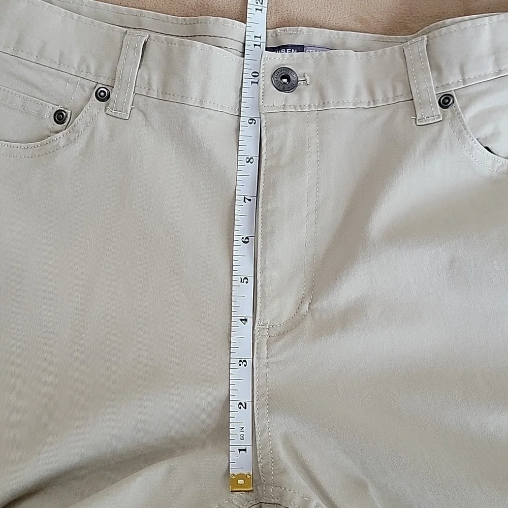 Men's Van Heusen Flex Khaki Straight Leg Pants Size 34W x 29L EUC - Picture 7 of 12